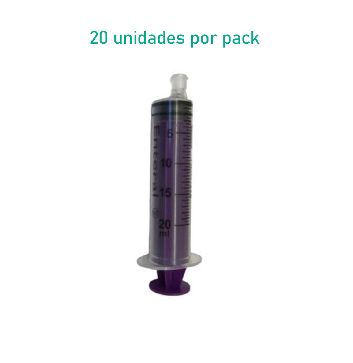 Nutrifit Jeringa Enfit 20ml pack de 20 unidades